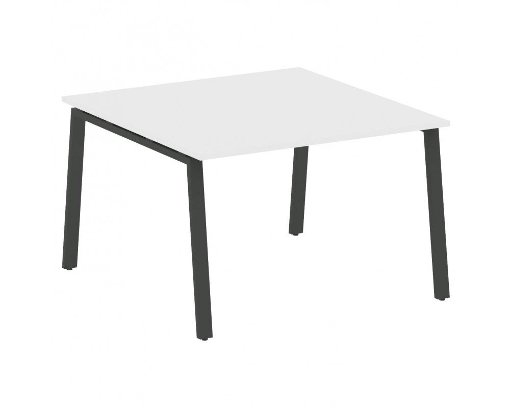 Переговорный стол (1 столешница) на А-образном м/к 120x123,5x75 Metal System