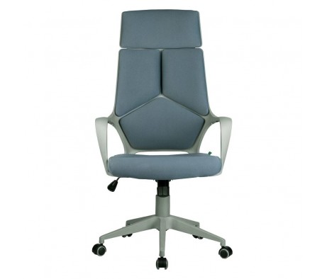 Кресло Riva Chair IQ Rv (8989) серый пластик компьютерное