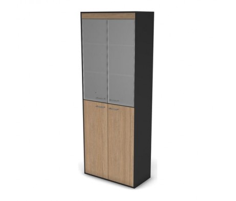 Шкаф комбинированный, высокий без замка Loft Defo, Matrix New