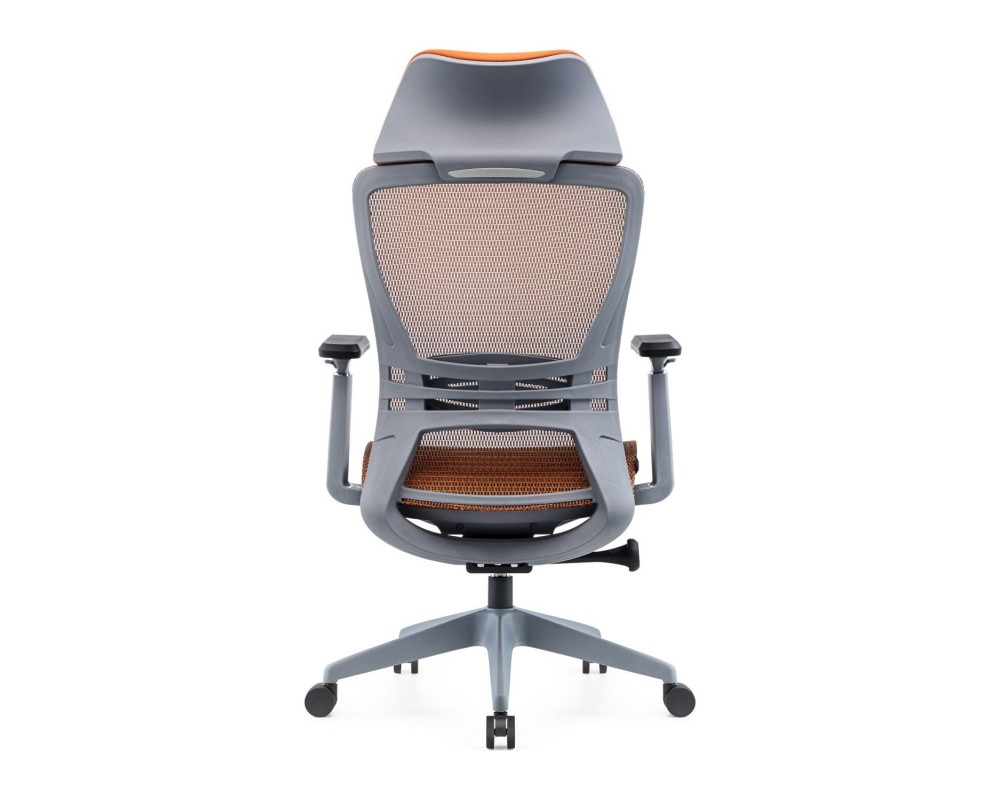 Кресло VIKING-32 M123В-3 | Сетка, Оранжевый