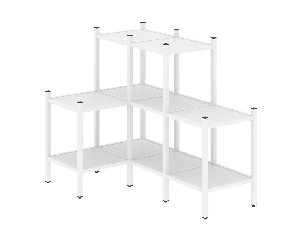 Угловой внутренний стеллаж L-37 862x1278x1047 Loft