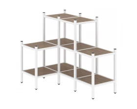 Угловой внутренний стеллаж L-37 862x1278x1047 Loft images