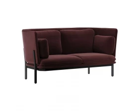 Диван двухместный с низкой спинкой Stato images