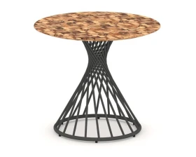 Стол переговорный круглый PR.C.SPRG-001.ME 900х900х750 Оак / Oak images