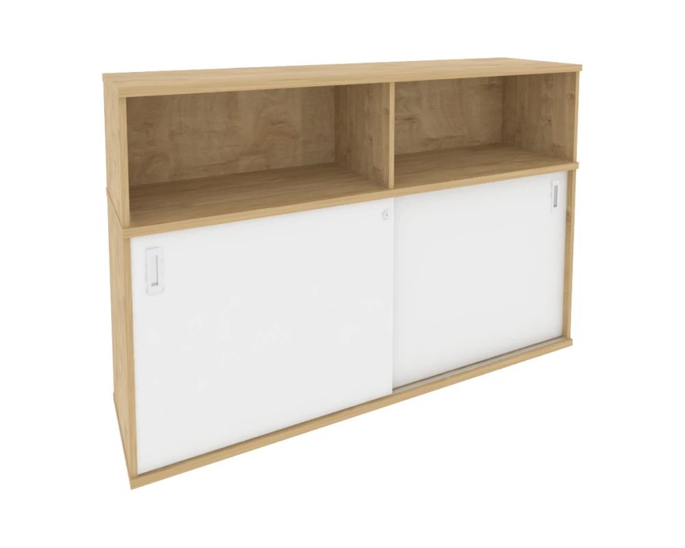 Шкаф-купе приставной / опорный 1635x432x1120 Оникс / Onix