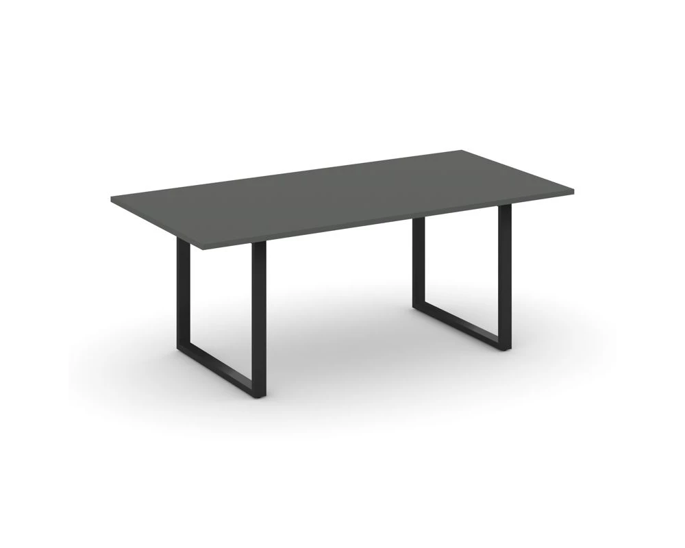 Стол переговорный на О-образном каркасе без лючка 1980x980x750 Style Project Direct