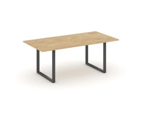 Стол переговорный на О-образном каркасе без лючка 1980x980x750 Style Project Direct images