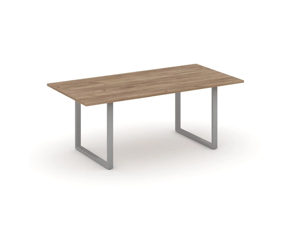 Стол переговорный на О-образном каркасе без лючка 1980x980x750 Style Project Direct