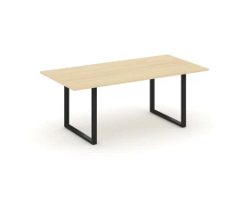 Стол переговорный на О-образном каркасе без лючка 1980x980x750 Style Project Direct images