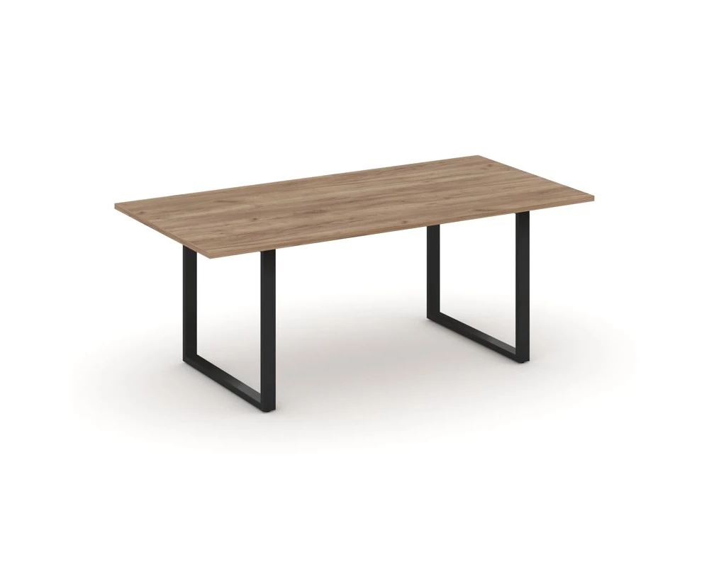 Стол переговорный на О-образном каркасе без лючка 1980x980x750 Style Project Direct
