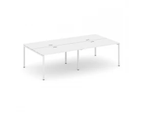 Рабочая станция 2-х сторон. на П-образном каркасе 40 мм 2760x1432x750 Style Project images