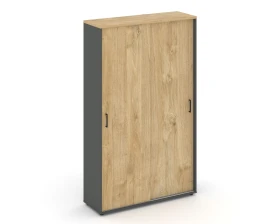 Шкаф-купе комбинир. с полками и выдвижной штангой 1200x400x1982 зад. стенка HDF Стайл Проджект / Style Project images