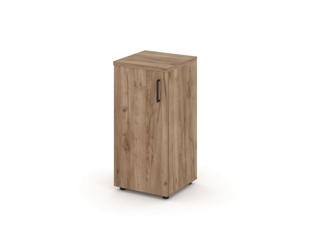 Шкаф низкий узкий левый закрытый 400x400x833 Стайл Проджект / Style Project