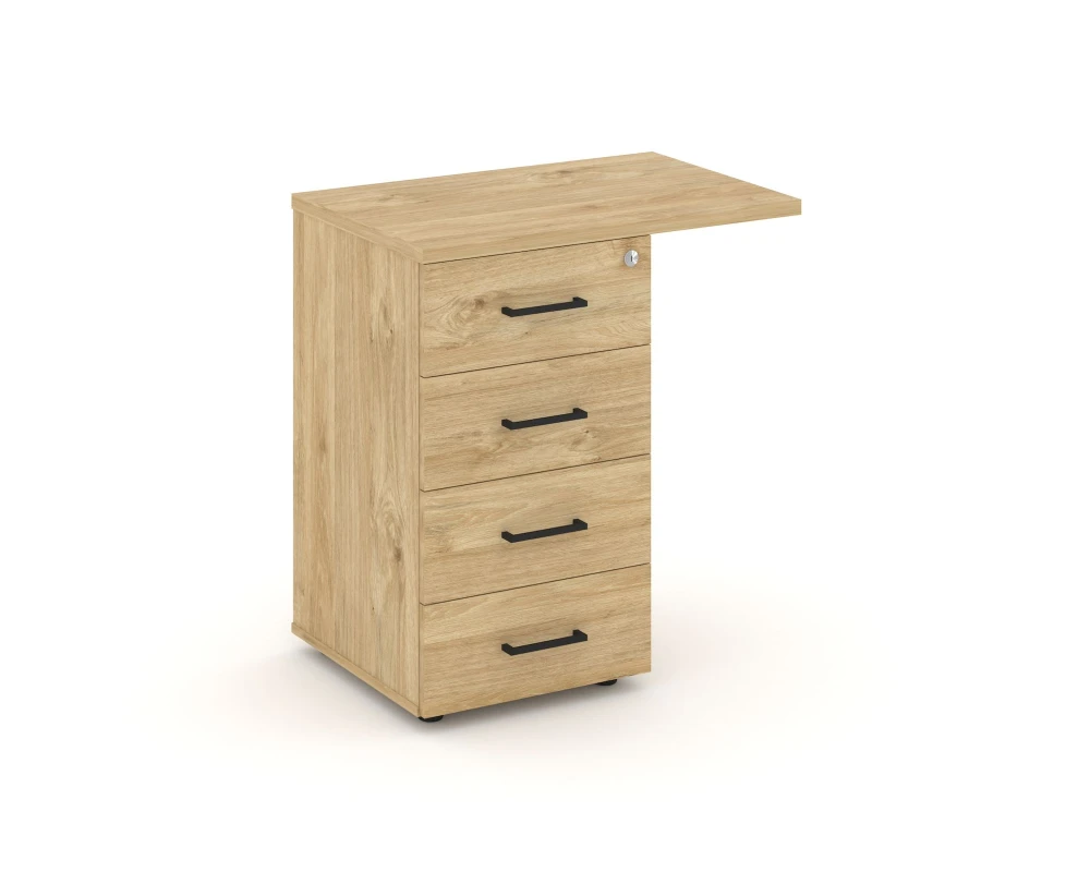 Тумба приставная с ящиками 416/700x460x750 Стайл Проджект / Style Project