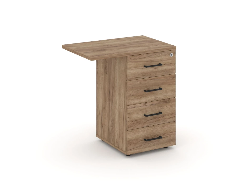 Тумба приставная с ящиками 416/700x460x750 Стайл Проджект / Style Project