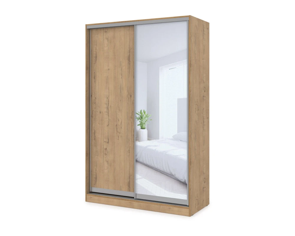 Шкаф-купе 2-дверный (1204*600*2201) ШКДЗ.12.5 КОМФОРТ / COMFORT