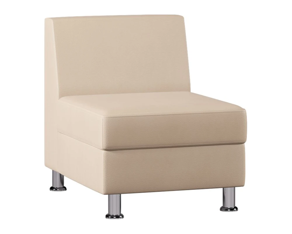 Модуль Everprof Монро / Monro одноместный Экокожа, Бежевый