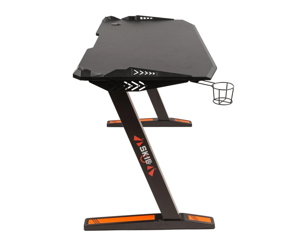 Стол компьютерный игровой с LED-подсветкой 1200х600х750 Skilll